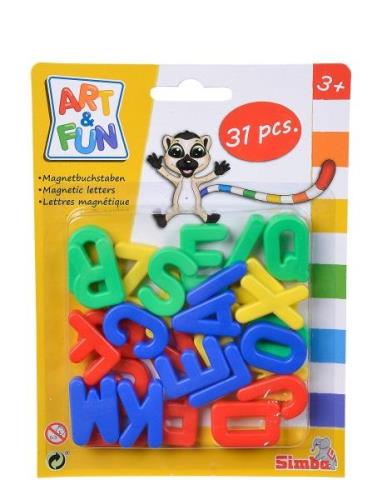 Art & Fun Magnetic Capital Letters Toys Puzzles And Games Games Educat...
