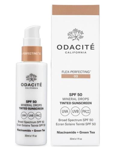 Flex-Perfecting Spf50 Tinted Sunscreen 03 Solcreme Ansigt Nude Odacité...