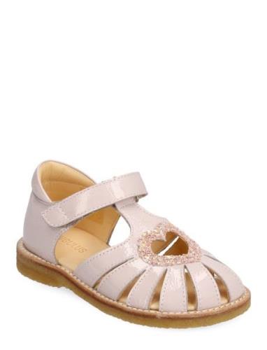 Sandals - Flat - Closed Toe Shoes Summer Shoes Sandals Pink ANGULUS