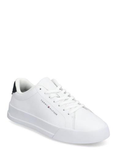 Th Court Leather Low-top Sneakers White Tommy Hilfiger