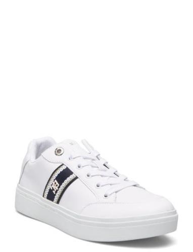 Webbing Court Sneaker Low-top Sneakers White Tommy Hilfiger