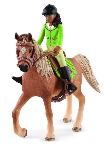 Schleich Horse Club Sarah & Mystery Toys Playsets & Action Figures Ani...