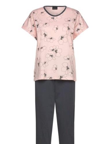 Nightsuit Pyjamas Nattøj Pink Brandtex