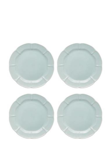 Søholm Solvej Lunch Plate 4 Pcs Home Tableware Plates Dinner Plates Bl...