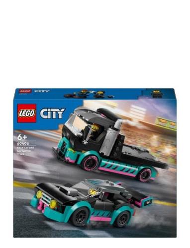 Racerbil Og Biltransporter Toys Lego Toys Lego city Multi/patterned LE...