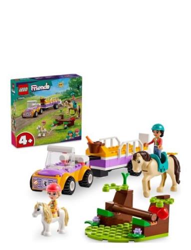 Heste- Og Ponytrailer Toys Lego Toys Lego friends Multi/patterned LEGO