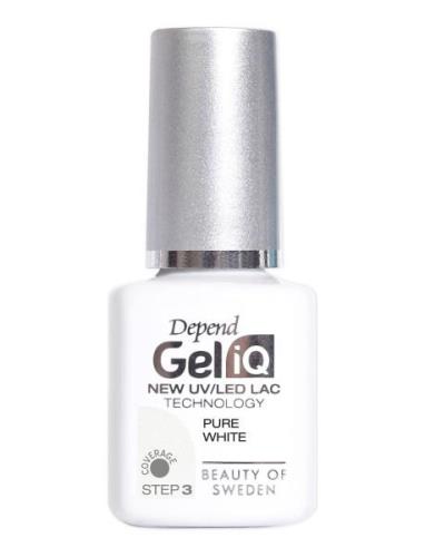 Gel Iq Pure White Neglelak Gel Nude Depend Cosmetic