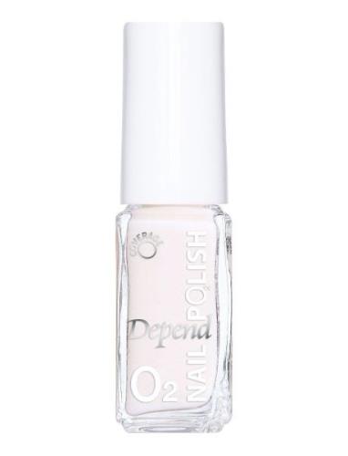 Minilack Oxygen Färg A129 Neglelak Makeup Pink Depend Cosmetic
