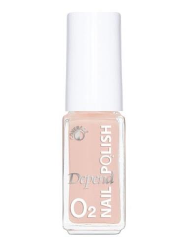 Minilack Oxygen Färg A728 Neglelak Makeup Pink Depend Cosmetic