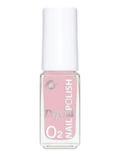 Minilack Oxygen Färg A739 Neglelak Makeup Pink Depend Cosmetic
