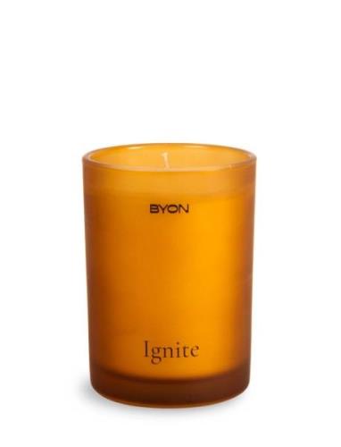 Scented Candle Ignite 45H Duftlys Orange Byon