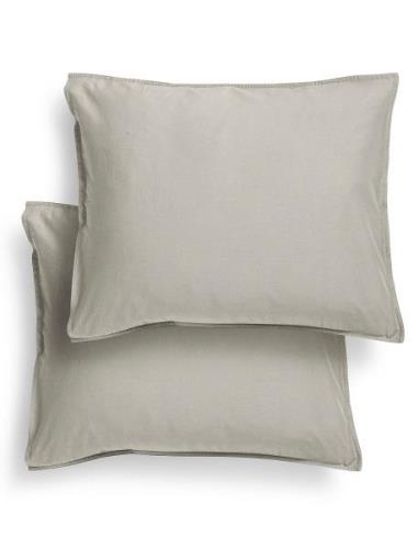Pillow Cover 2-Pack Pebble Home Textiles Bedtextiles Pillow Cases Grey...