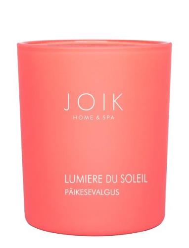 Joik Home & Spa Scented Candle Lumiere Du Soleil Duftlys Nude JOIK
