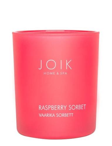 Joik Home & Spa Scented Candle Raspberry Sorbet Duftlys Nude JOIK