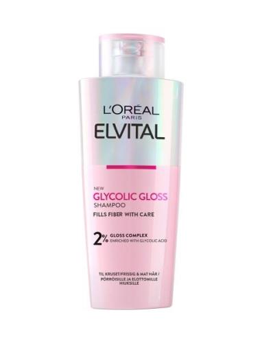L'oréal Paris, Elvital, Glycolic Gloss, Shine Shampoo, 200 Ml Shampoo ...