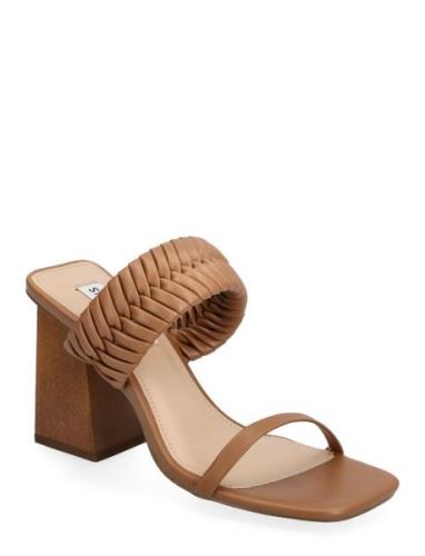 Raver Sandal Sandal Med Hæl Brown Steve Madden