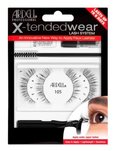 X-Tended Wear 105 Øjenvipper Makeup Black Ardell