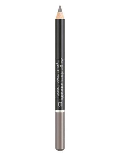 Eyebrow Pencil 06 Medium Grey Brown Øjenbrynsblyant Makeup Grey Artdec...