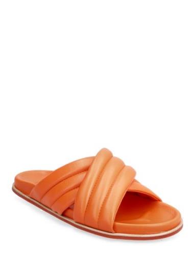 C5573 Flade Sandaler Orange Billi Bi