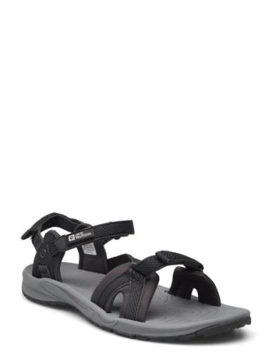 Lakewood Ride Sandal W Flade Sandaler Black Jack Wolfskin