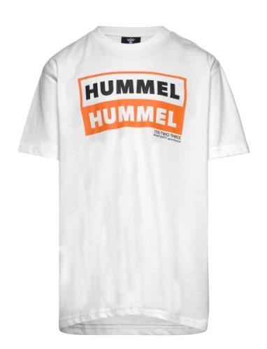 Hmltwo T-Shirt S/S Sets Sets With Short-sleeved T-shirt White Hummel