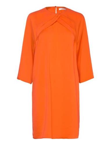 Hatoiw Dress Knælang Kjole Orange InWear