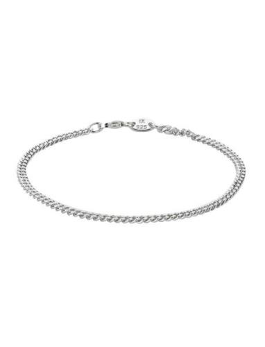 Ix Curb Medi Bracelet Silver Accessories Jewellery Bracelets Chain Bra...