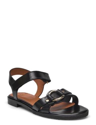 Sandals Flade Sandaler Black Billi Bi