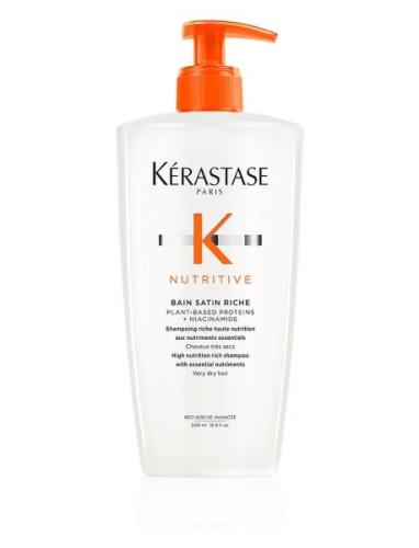 Kérastase Nutritive Bain Riche Shampoo 500Ml Shampoo Nude Kérastase