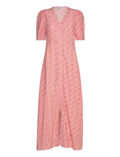 Ellen Long Dress Maxikjole Festkjole Pink Once Untold