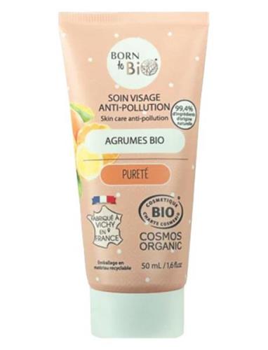 Born To Bio Antipollution Face Care For Oily Skin Fugtighedscreme Dagc...