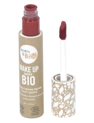 Born To Bio Organic Liquid Lipstick Lipgloss Makeup Red Born To Bio