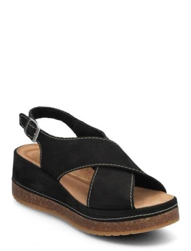 Kassanda Step D Flade Sandaler Black Clarks