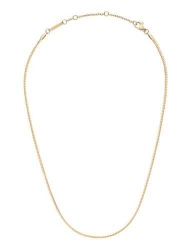Elan Flat Chain Necklace Short G Accessories Jewellery Necklaces Chain...