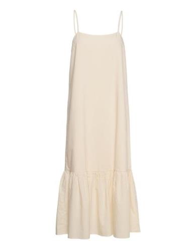 Sarasa Dress 14319 Knælang Kjole Cream Samsøe Samsøe