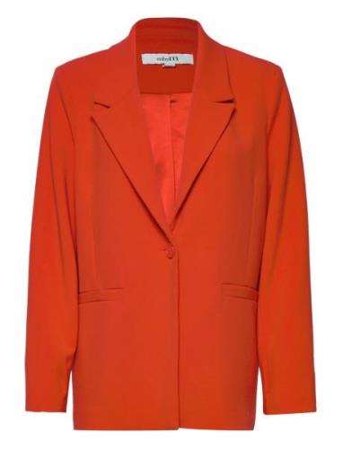 Maeva-M Blazers Single Breasted Blazers Orange MbyM