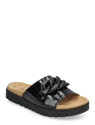 Slip-In Flade Sandaler Black Gabor