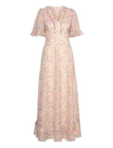 Catalina Maxi Dress Maxikjole Festkjole Pink Love Lolita