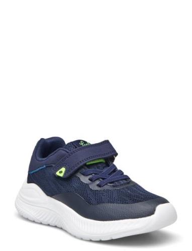 Hagby Low-top Sneakers Navy Leaf