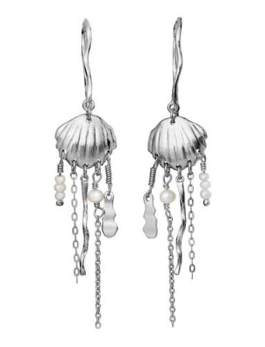 Zale Earrings Ørestickere Smykker Silver Maanesten