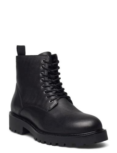 Kenova Shoes Boots Ankle Boots Laced Boots Black VAGABOND