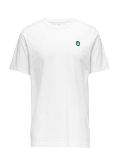 Ace T-Shirt Tops T-Kortærmet Skjorte White Double A By Wood Wood