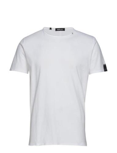 T-Shirt Tops T-Kortærmet Skjorte White Replay