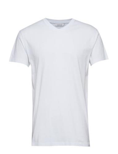 Kronos V-N T-Shirt 273 Designers T-Kortærmet Skjorte White Samsøe Sams...