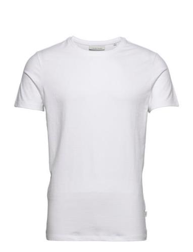 Cfdavide Crew Neck Tee Tops T-Kortærmet Skjorte White Casual Friday