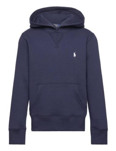 Fleece Hoodie Tops Sweatshirts & Hoodies Hoodies Navy Ralph Lauren Kid...