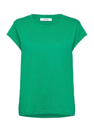 Leti T-Shirt Tops T-shirts & Tops Short-sleeved Green Minus