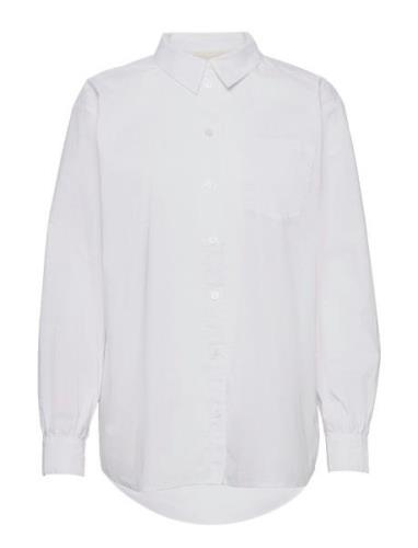 Ninjakb Shirt Tops Shirts Long-sleeved White Karen By Simonsen