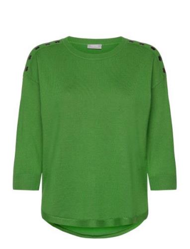 Zubasic 114 Pullover Tops Knitwear Jumpers Green Fransa