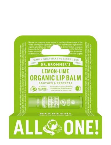 Lemon Lime Organic Lip Balm Hang Pack Læbebehandling Nude Dr. Bronner’...